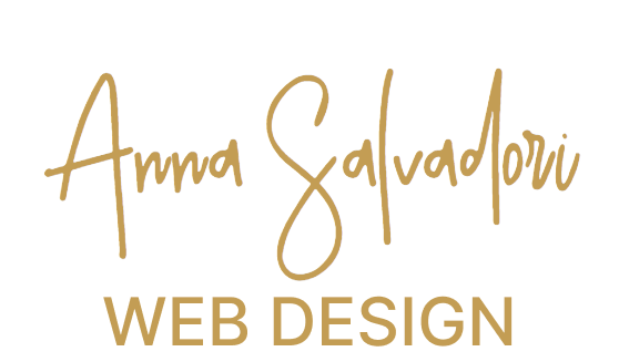 Logo Anna Salvadori Web site design